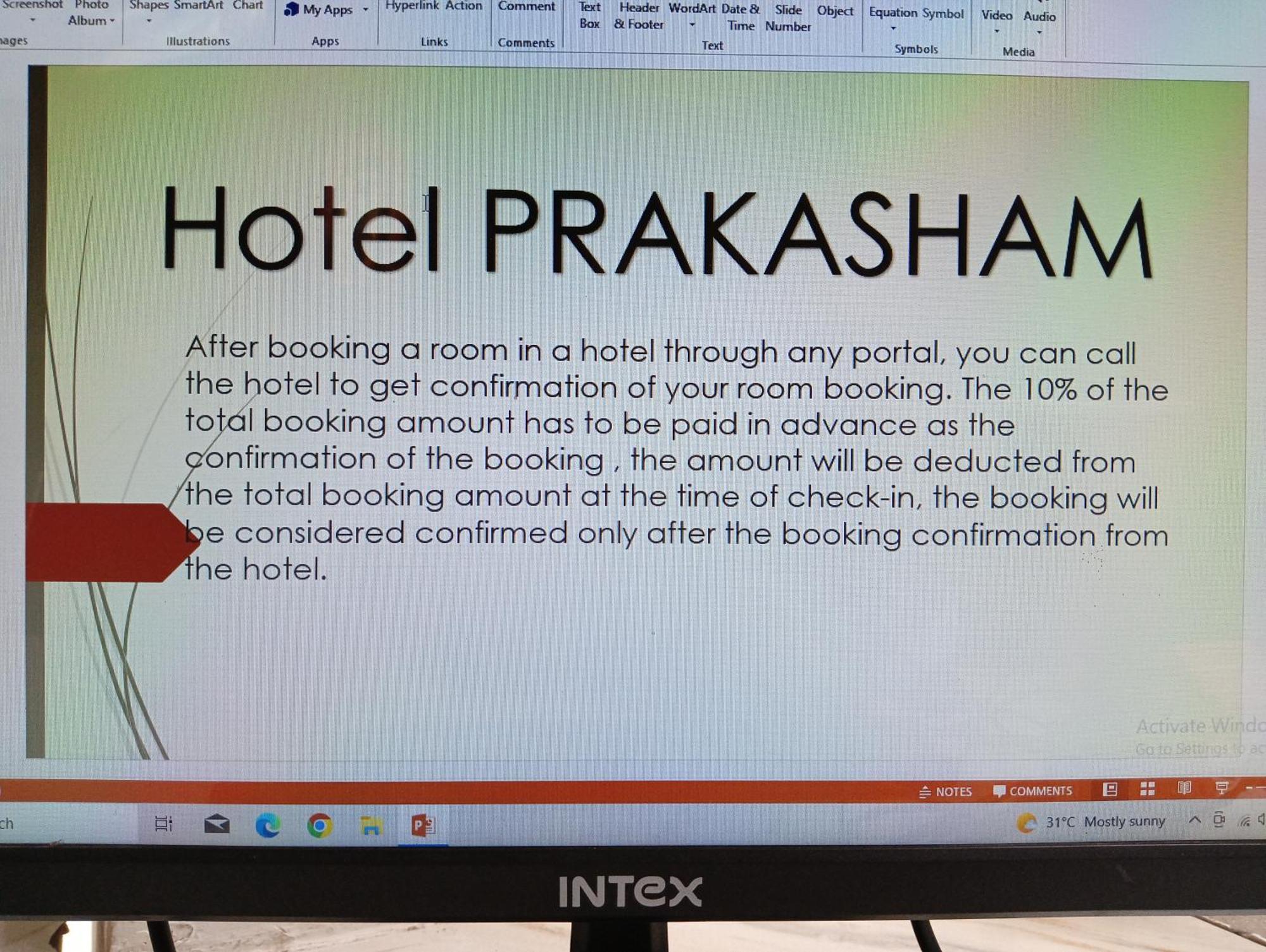 Hotel Prakasham Ujjain Eksteriør bilde